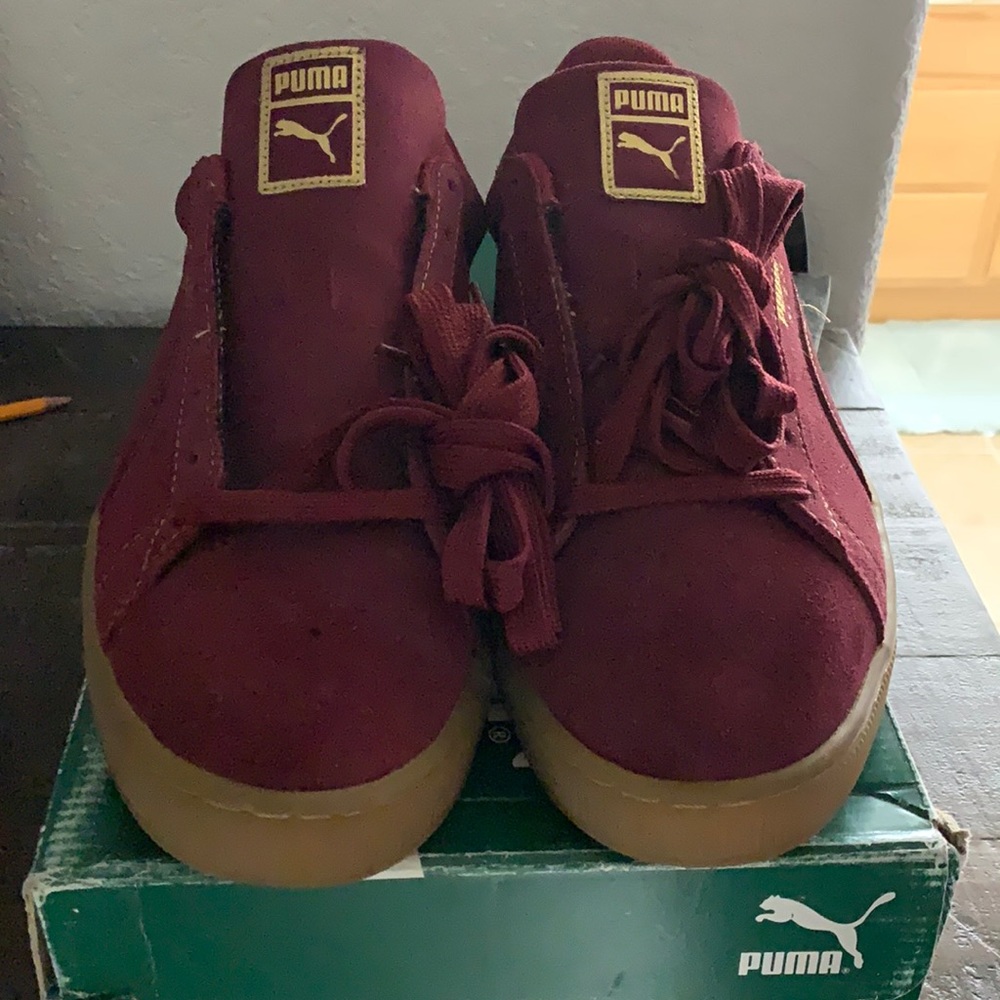 Fresh pumas worn about 3-4 times I tried just not my style